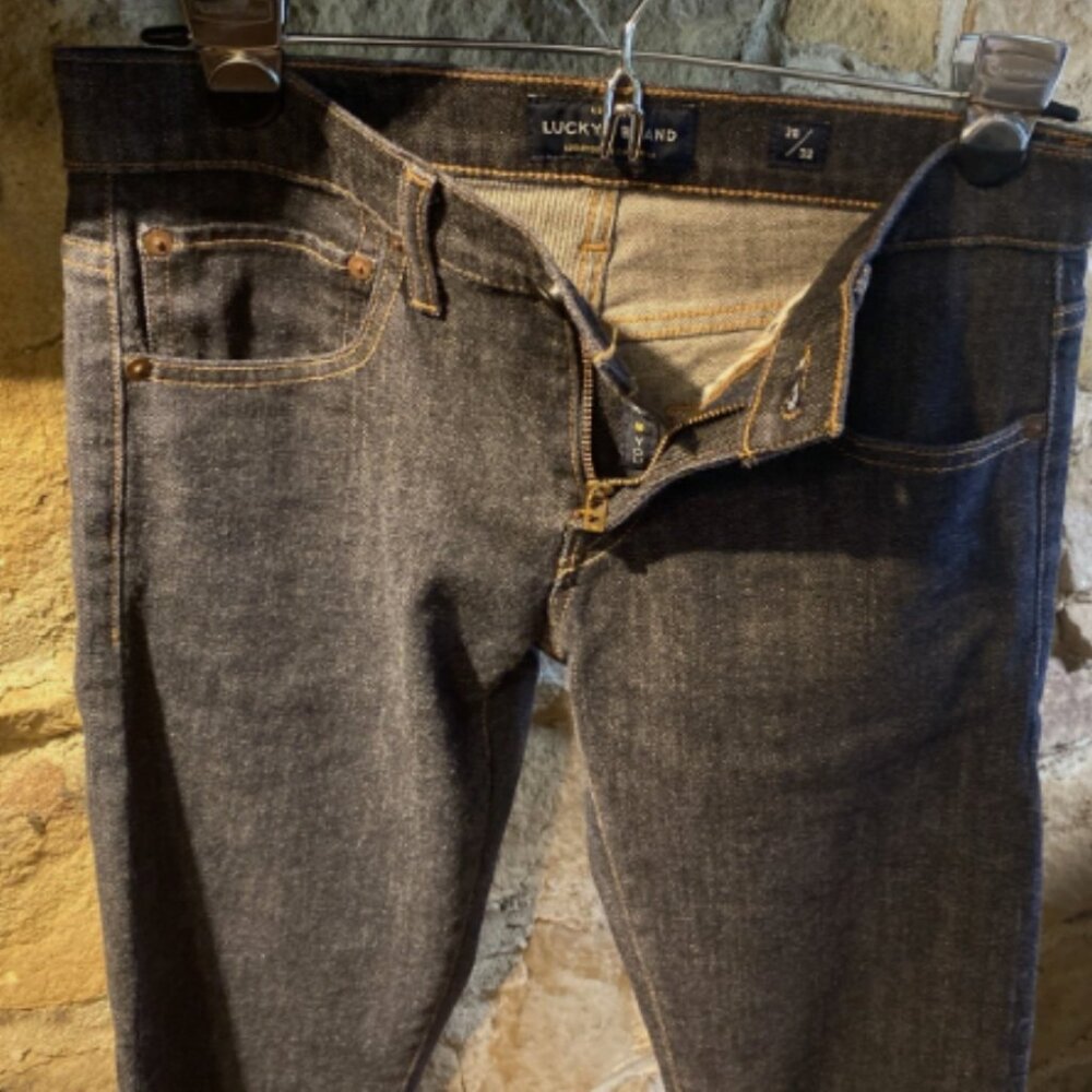 Mens Lucky Brand Jeans 28x32 110 Skinny Jeans